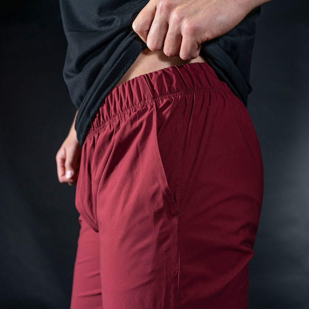 Maroon on sale workout shorts