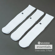 Essential Crew Socks - 3 Pack
