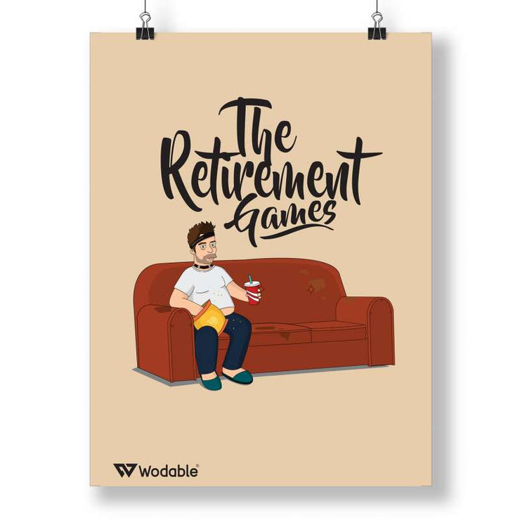 The Retirement Games Poster - Froning