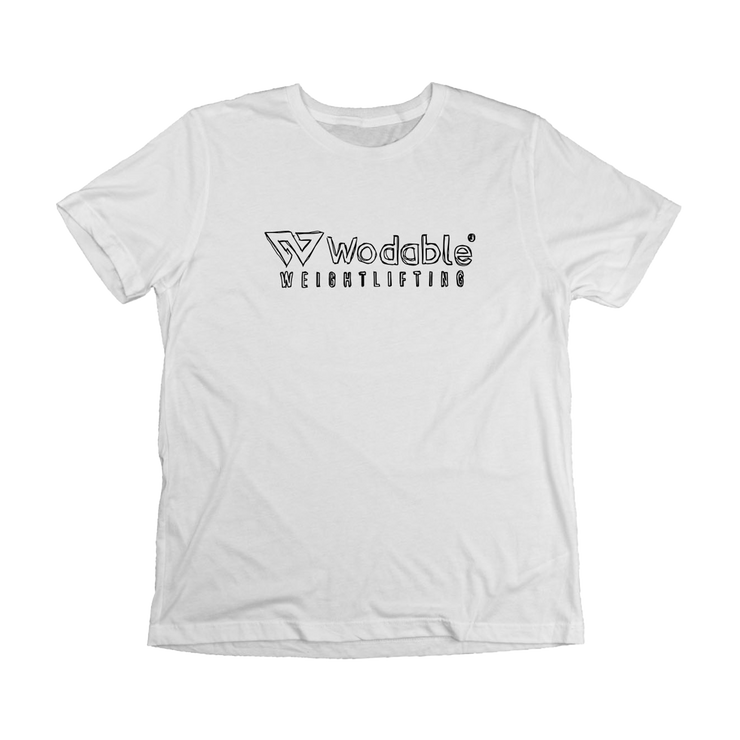 Weightlifting T-shirt - White